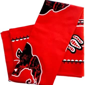 Ancestral Cloth (Elephant Red)