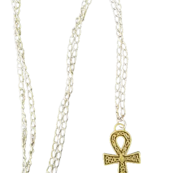 Ancient Egyptian Ankh Necklace – Brass