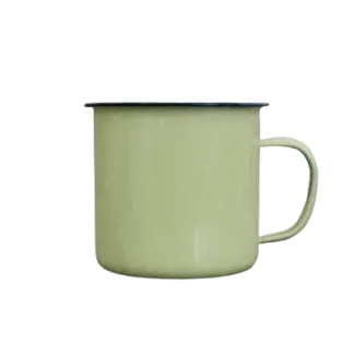 Green Enamel Mug For sale online by Aksêptuhns in South Africa