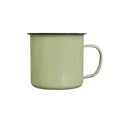 Green Enamel Mug For sale online by Aksêptuhns in South Africa