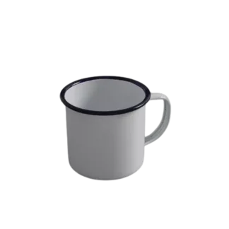 White Enamel Mug For sale online by Aksêptuhns in South Africa