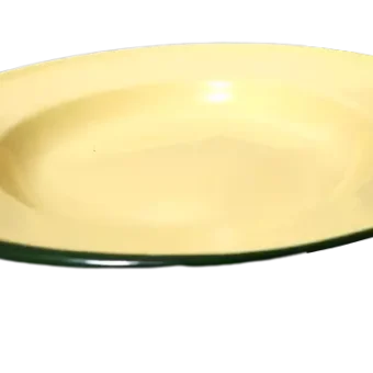 Enamel Plate (Yellow)