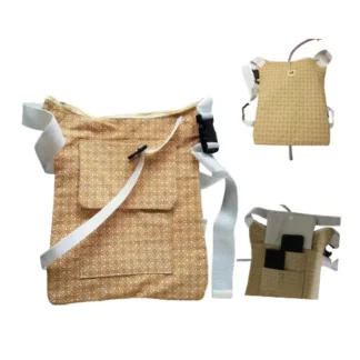 Seshweshwe Drop Leg Catheter Bag (Tan) For Sale Online South Africa