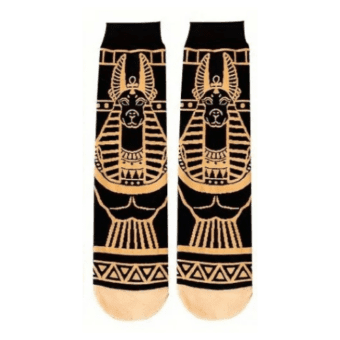 Egyptian God (Anpu/Anubis) Socks