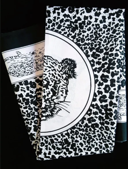 African Leopard Ancestral Cloth